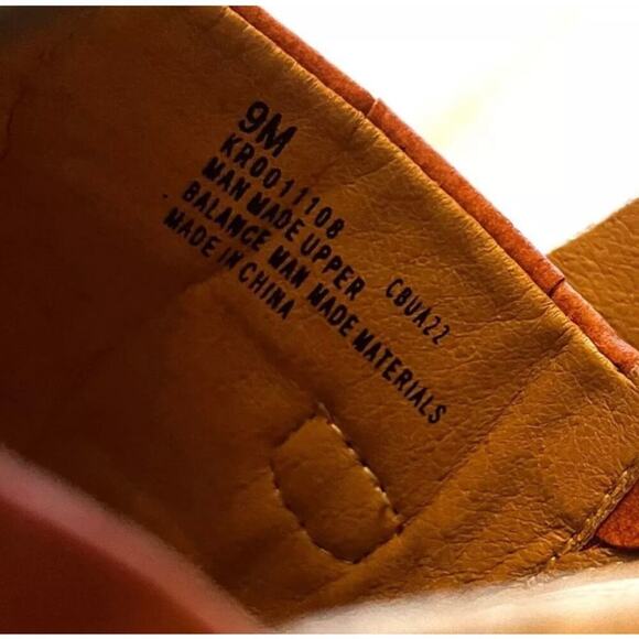 Korks by Korkease Fraya Wedge Platform Sandals in Burnt Orange Size 9M New - Picture 5 of 5